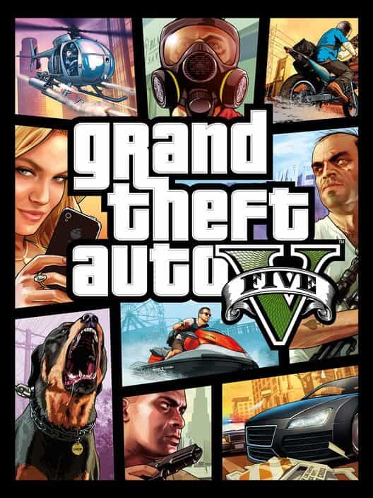 Grand Theft Auto V cover art for game hub and wiki