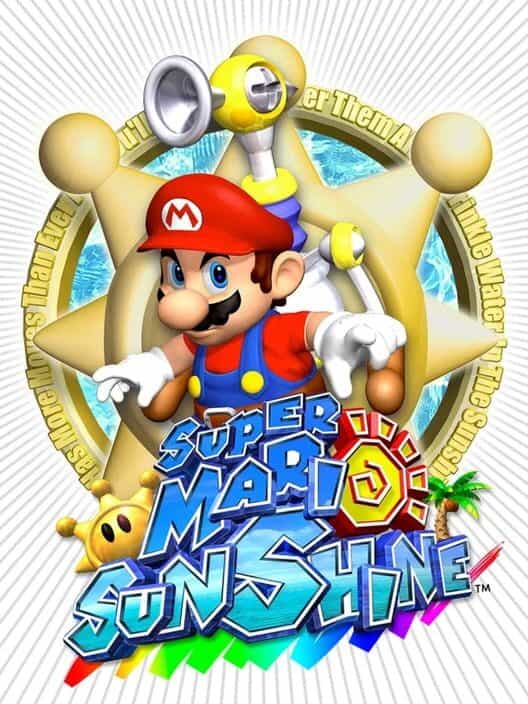Super Mario Sunshine cover art for game hub and wiki