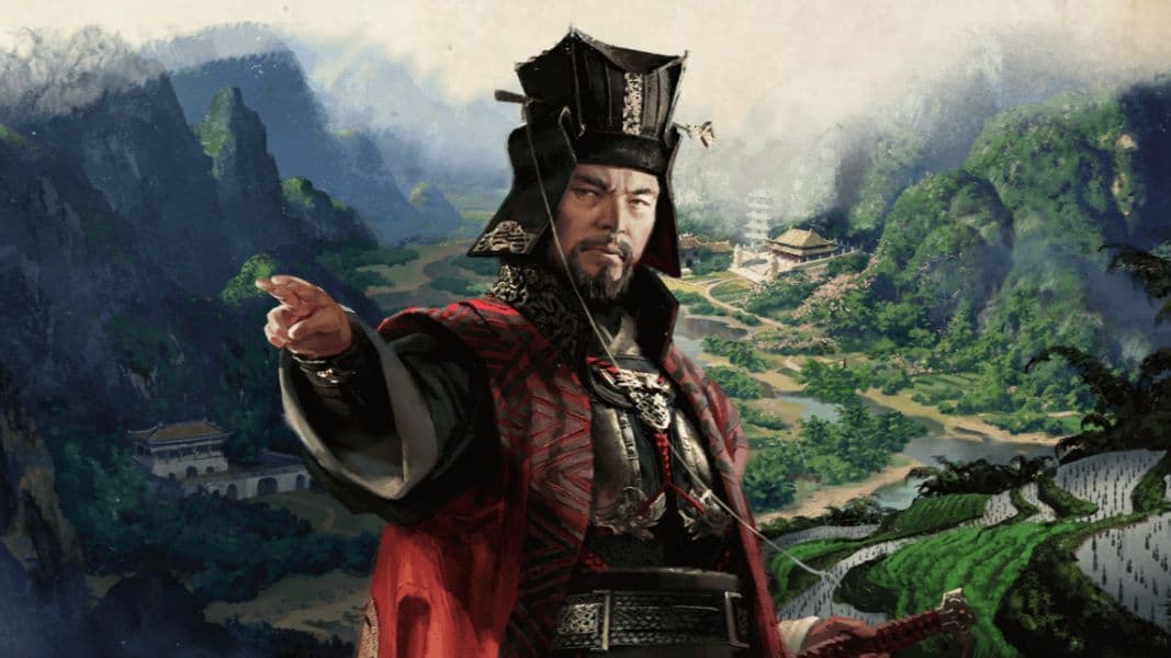 Portrait of Cao Cao, the strategic mastermind and commander in Total War: Three Kingdoms.