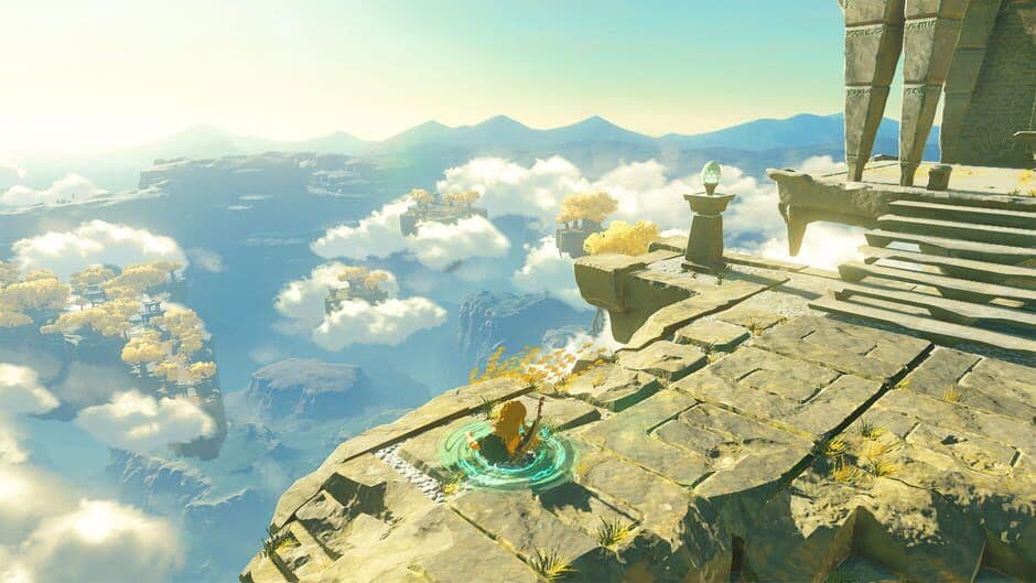 Official gameplay screenshot from The Legend of Zelda Tears of the Kingdom.