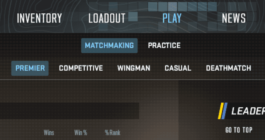 Counter-Strike 2 game modes menu illustrating different objective-based match types.