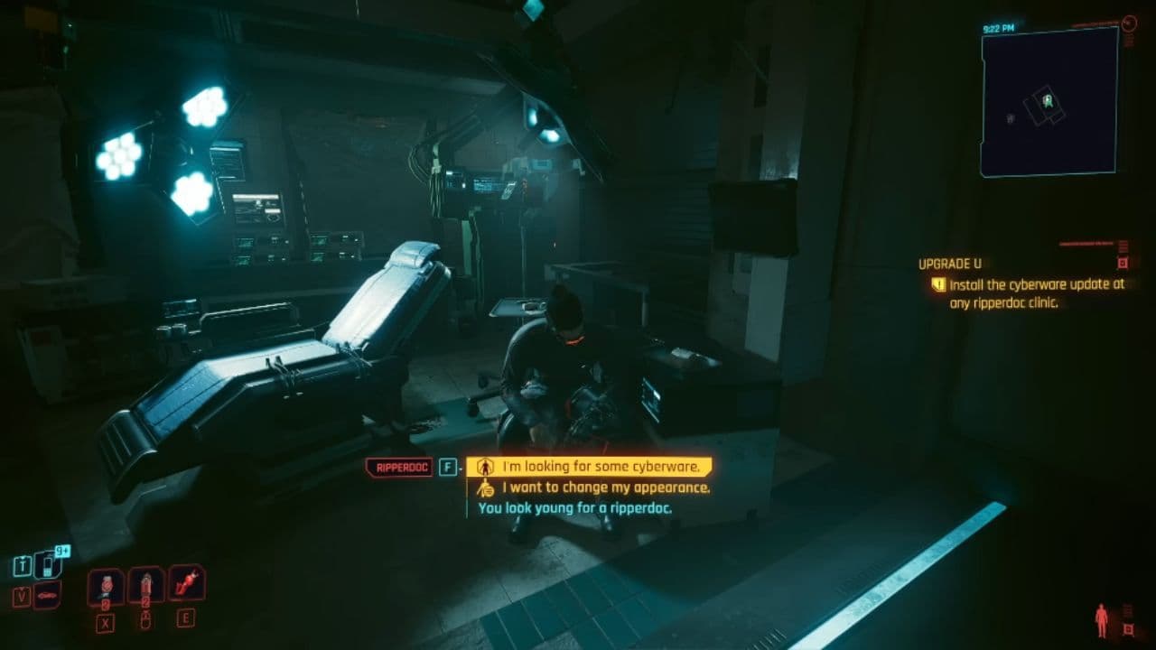 Menú de ventajas, habilidades y atributos de Cyberpunk 2077 para la progresión del personaje en la actualización 2.0
