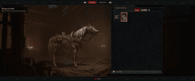A player character riding a mount through the diverse open world environments of Diablo IV.