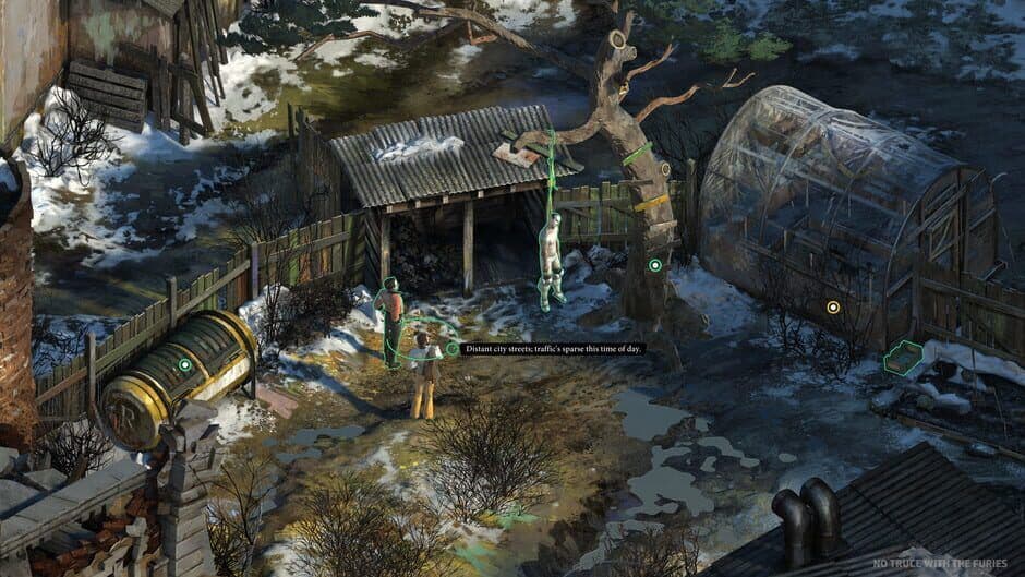 Disco Elysium gameplay menu displaying various skills and potential slots for internalizing thoughts.