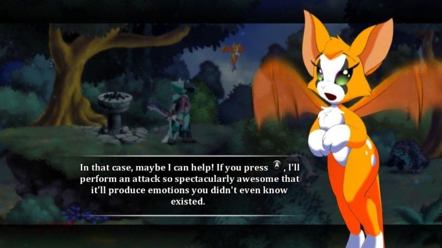 Dust: An Elysian Tail visual effects and lighting on Nintendo Switch which may impact framerate.