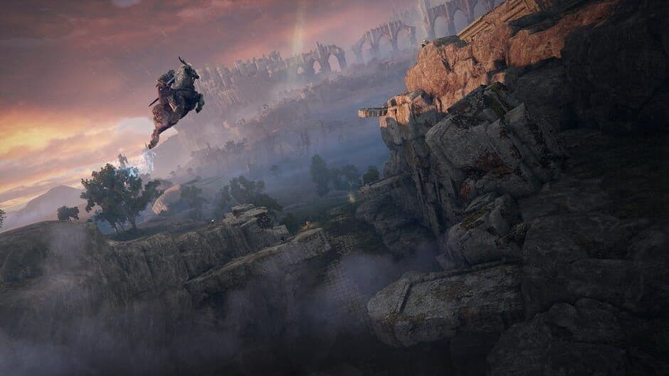 Atmospheric Elden Ring environment highlighting the game's detailed world-building.