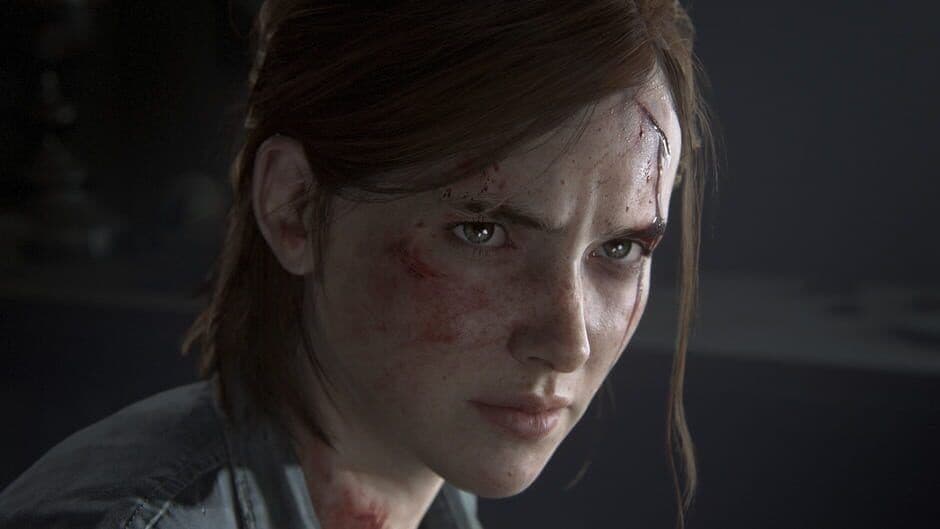 A character explores a sun-drenched coastal area in The Last of Us Part II.