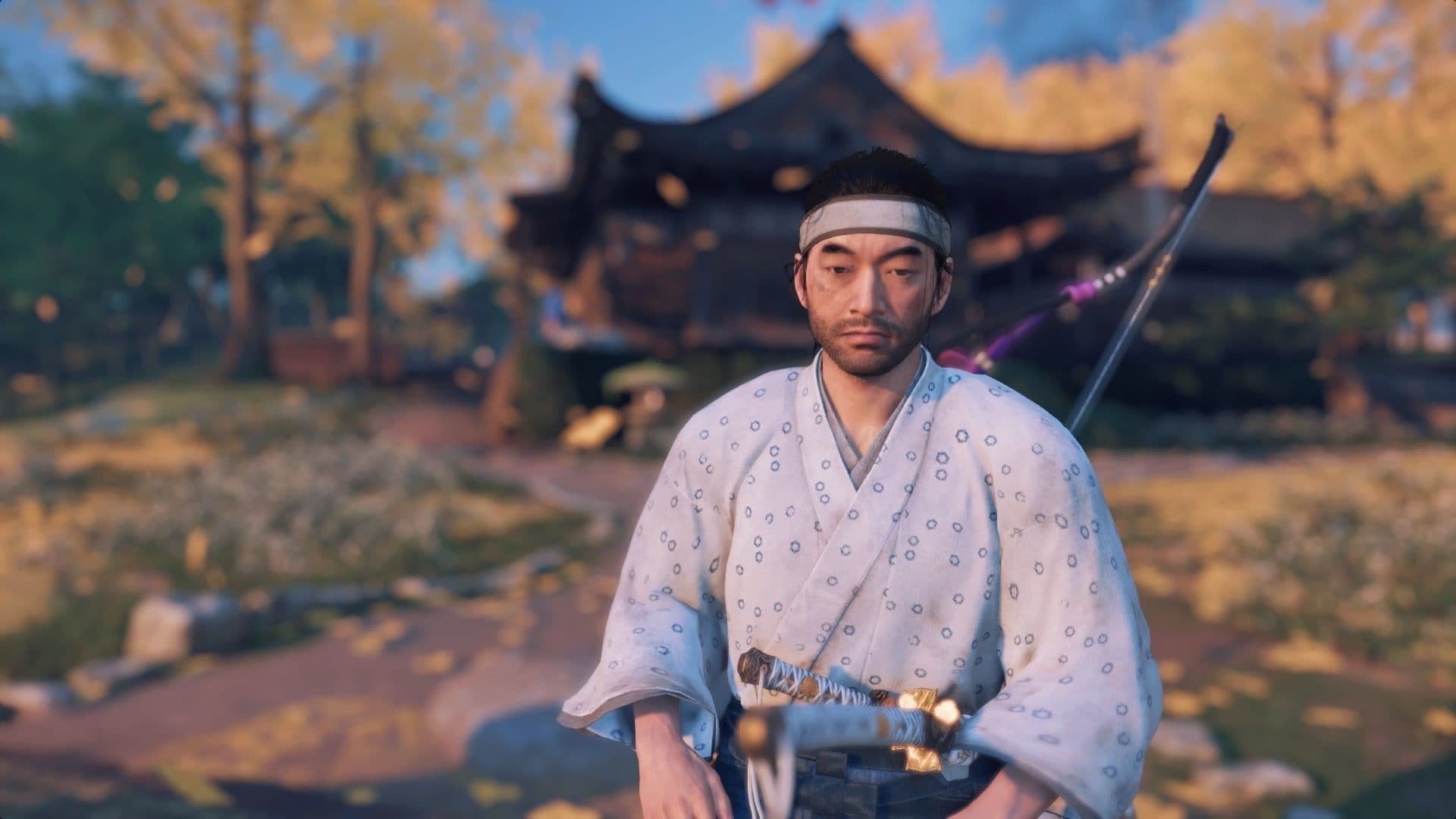 Ghost of Tsushima exploration guide showing mechanics for foxes and birds