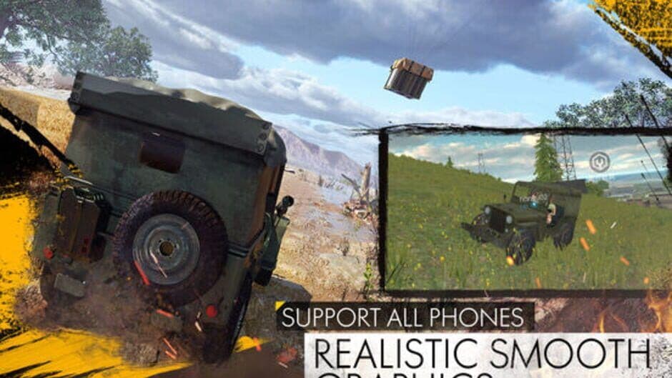 Free Fire gameplay capture of characters using abilities in a match.