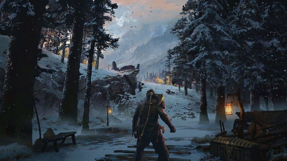Concept artwork for the God of War prequel starring Deborah Ann Woll as Laufey.