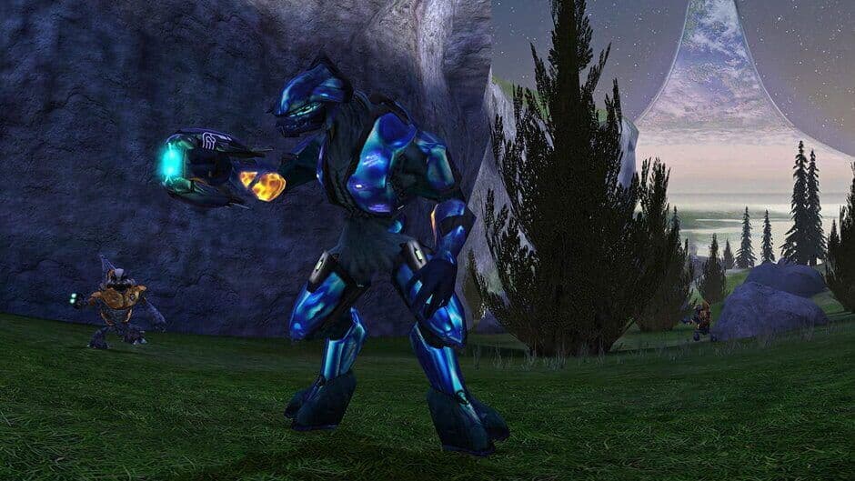 El Jefe Maestro (Master Chief) entra en combate durante la campaña de Halo: El Combate ha Evolucionado en PlayStation 5.