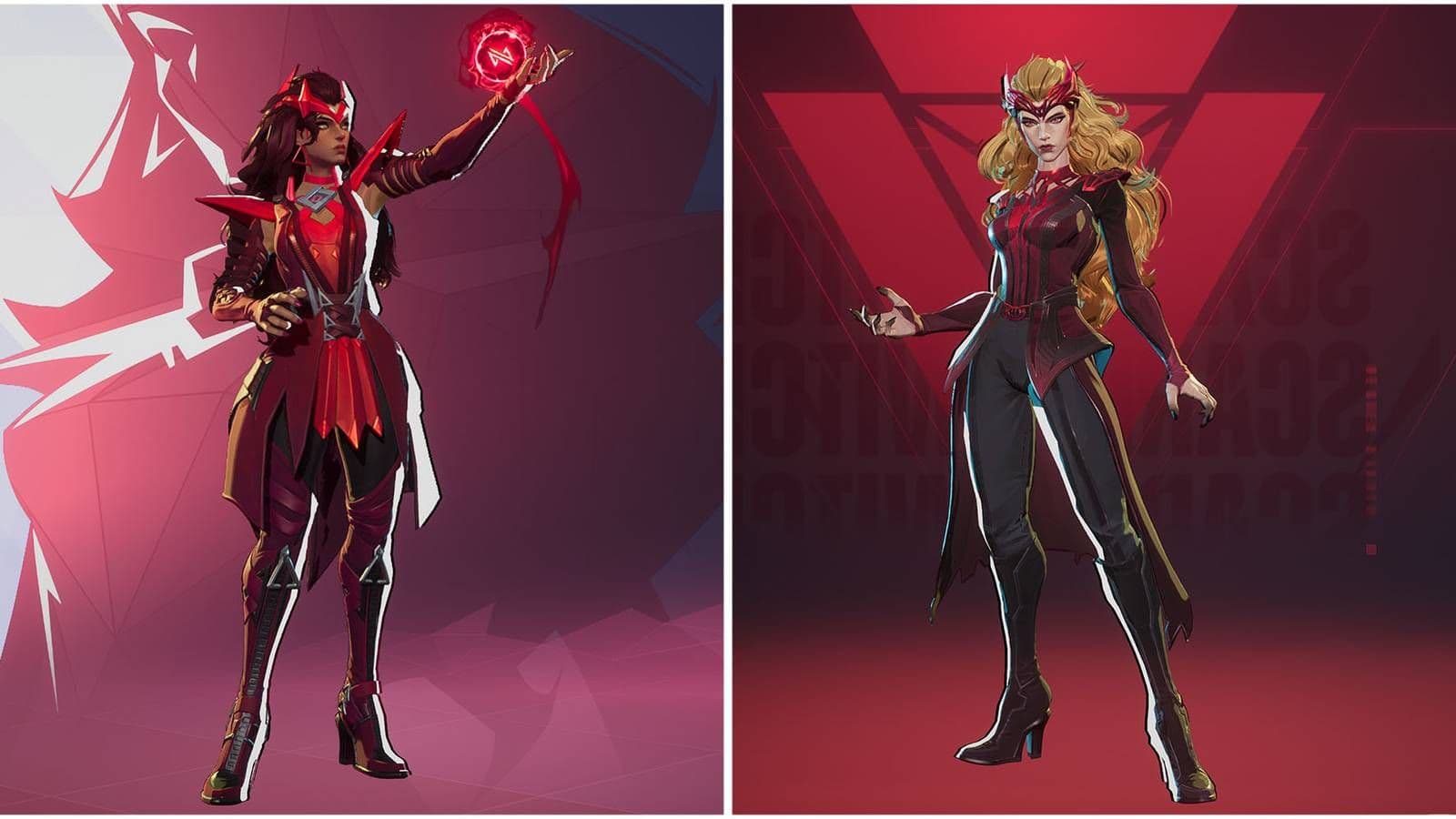 Marvel Rivals Scarlet Witch and Magneto wielding chaos energy in a team-up pose.