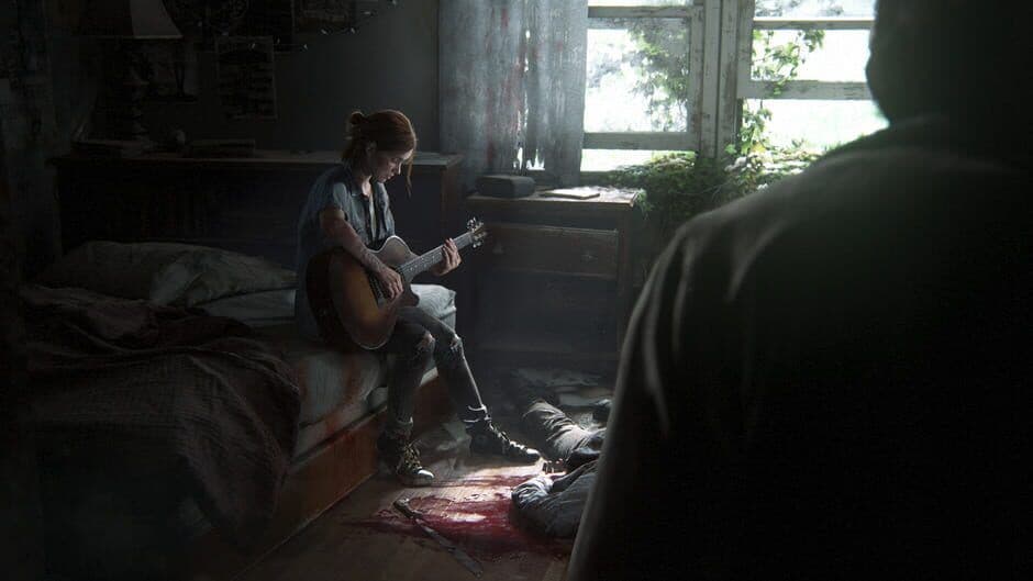 Action gameplay screenshot from The Last of Us Part 2 Remastered.