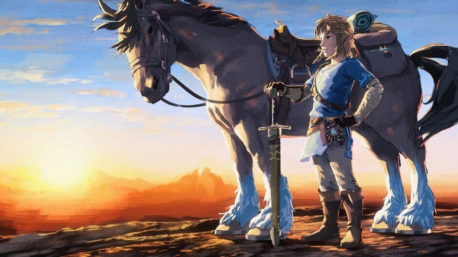 Crte oficial del juego The Legend of Zelda: Breath of the Wild