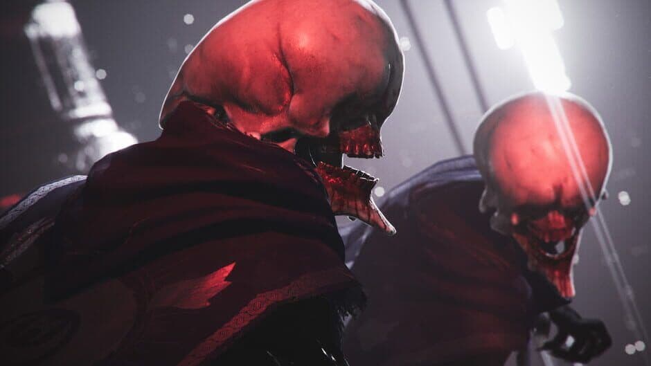 Mecánicas de combate y efectos visuales en Luna Abyss durante una secuencia de juego de alta intensidad.