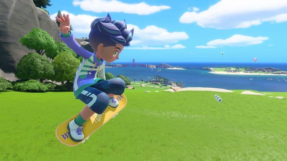 Jugabilidad en Nintendo Switch Sports Resort que demuestra la precisión de los nuevos controles por movimiento.