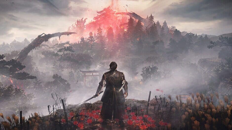 Detailed concept artwork for Nioh 3 depicting the supernatural atmosphere of the Keian Era.