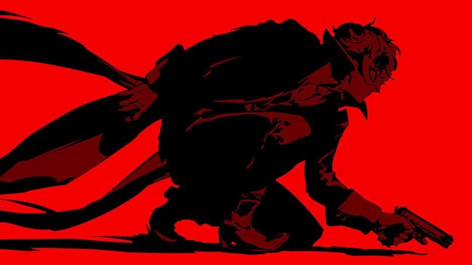 Dynamic Persona 5 artwork featuring the core cast members of the Phantom Thieves of Hearts.
