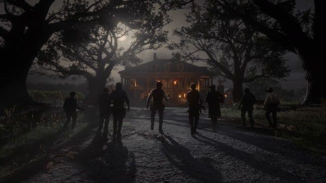 Red Dead Redemption 2 ejecutándose en PS4 muestra el detalle técnico de los entornos del juego.