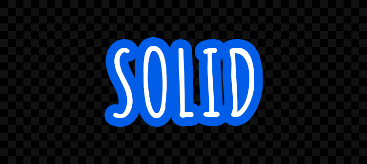 Un ejemplo de diseño de interfaz de usuario de Roblox que demuestra trazos de colores sólidos en los elementos de la interfaz.