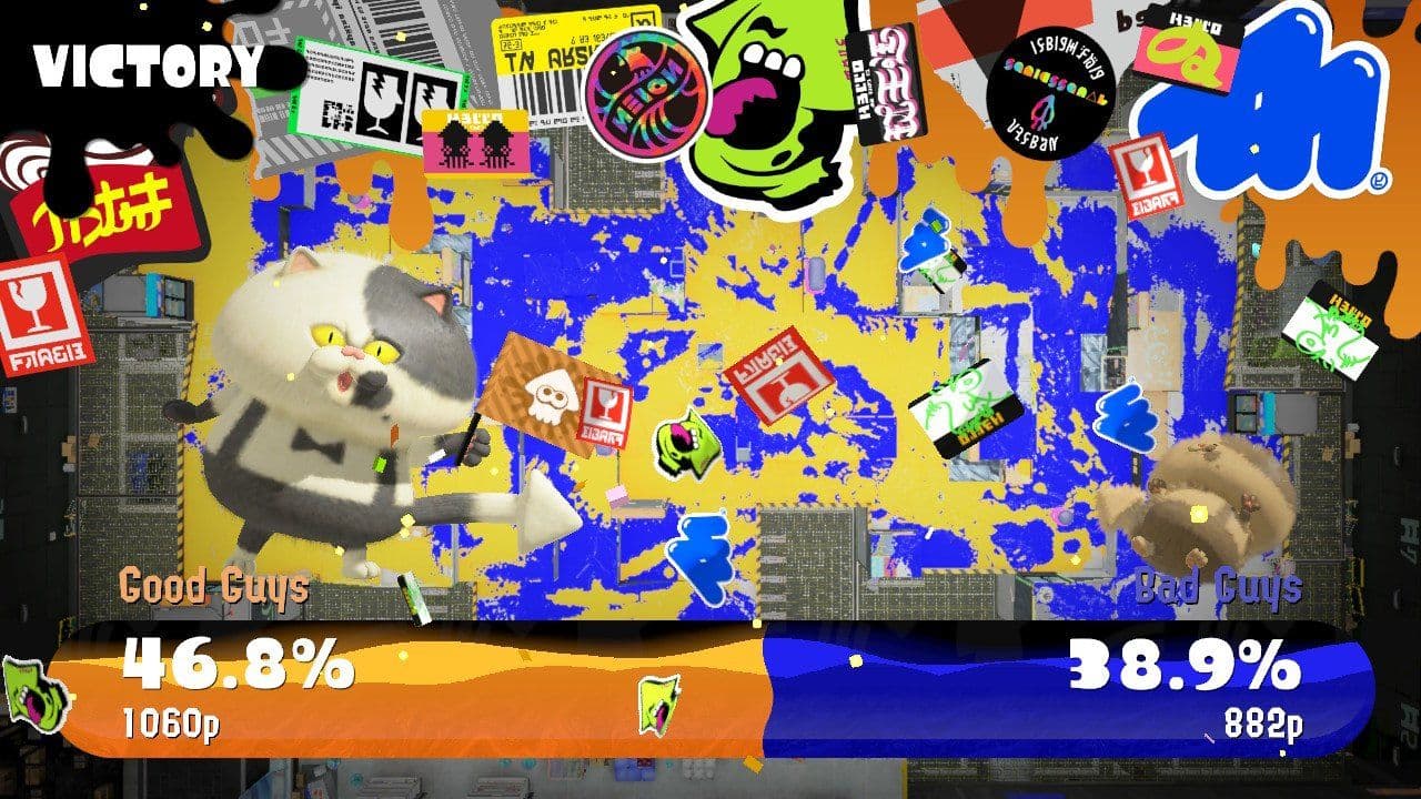 Colorful Splatoon 3 action sequence illustrating the recommendation for fans to dive into the new game.