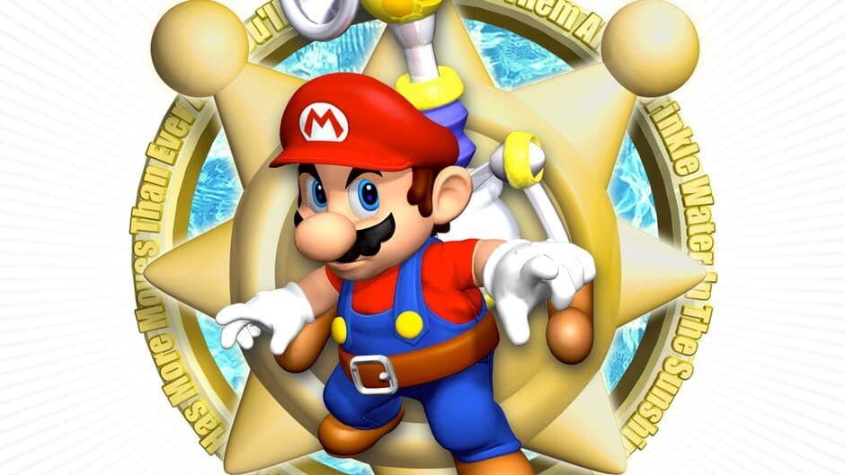 High-quality official character artwork from Super Mario Sunshine for Nintendo Switch Online.