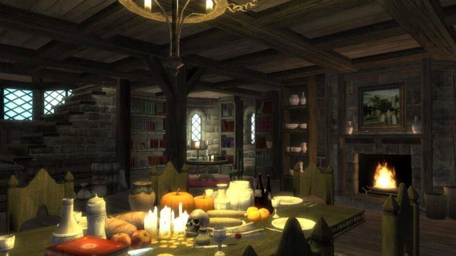 Jugabilidad en alta resolución en The Elder Scrolls IV Oblivion mostrando el rendimiento técnico.