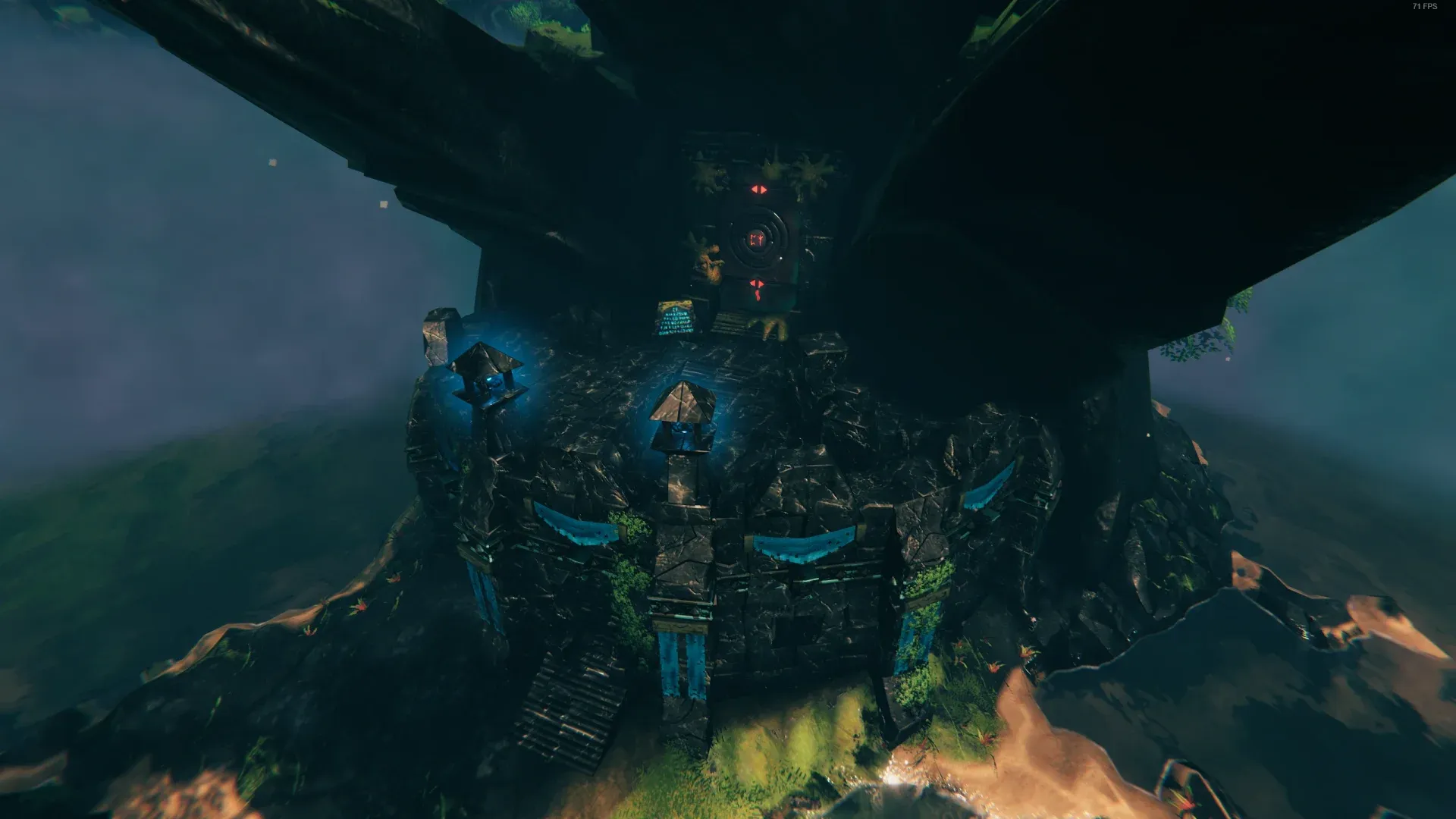 Entrance to The Queen’s Infested Citadel in Valheim’s Mistlands