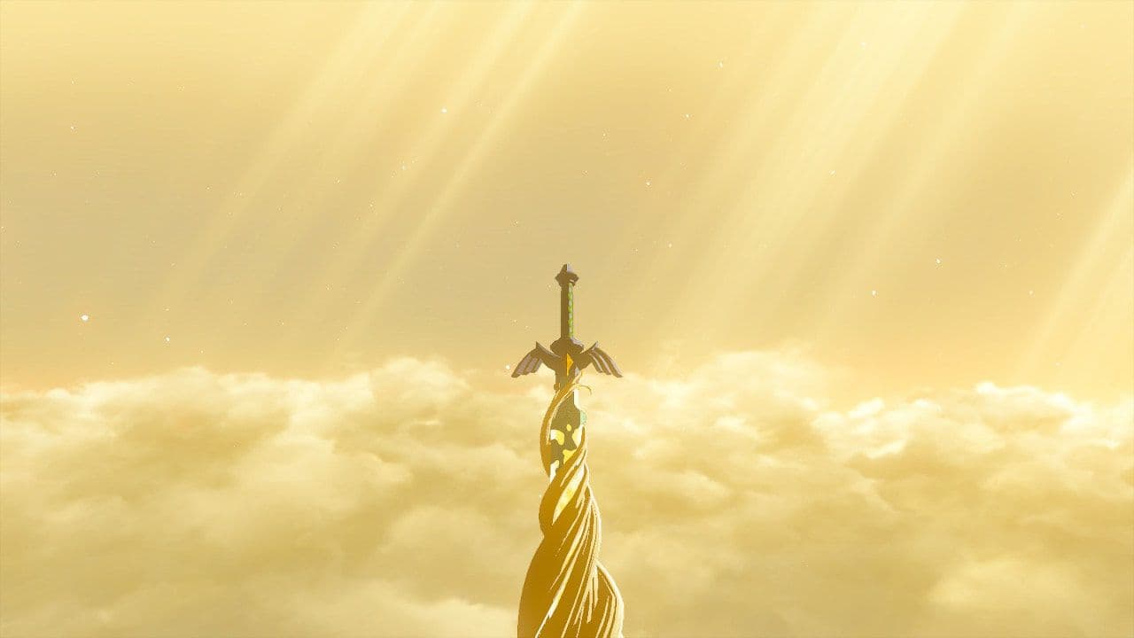 A view of Hyrule in The Legend of Zelda: Tears of the Kingdom illustrating how the world has changed since the previous game.
