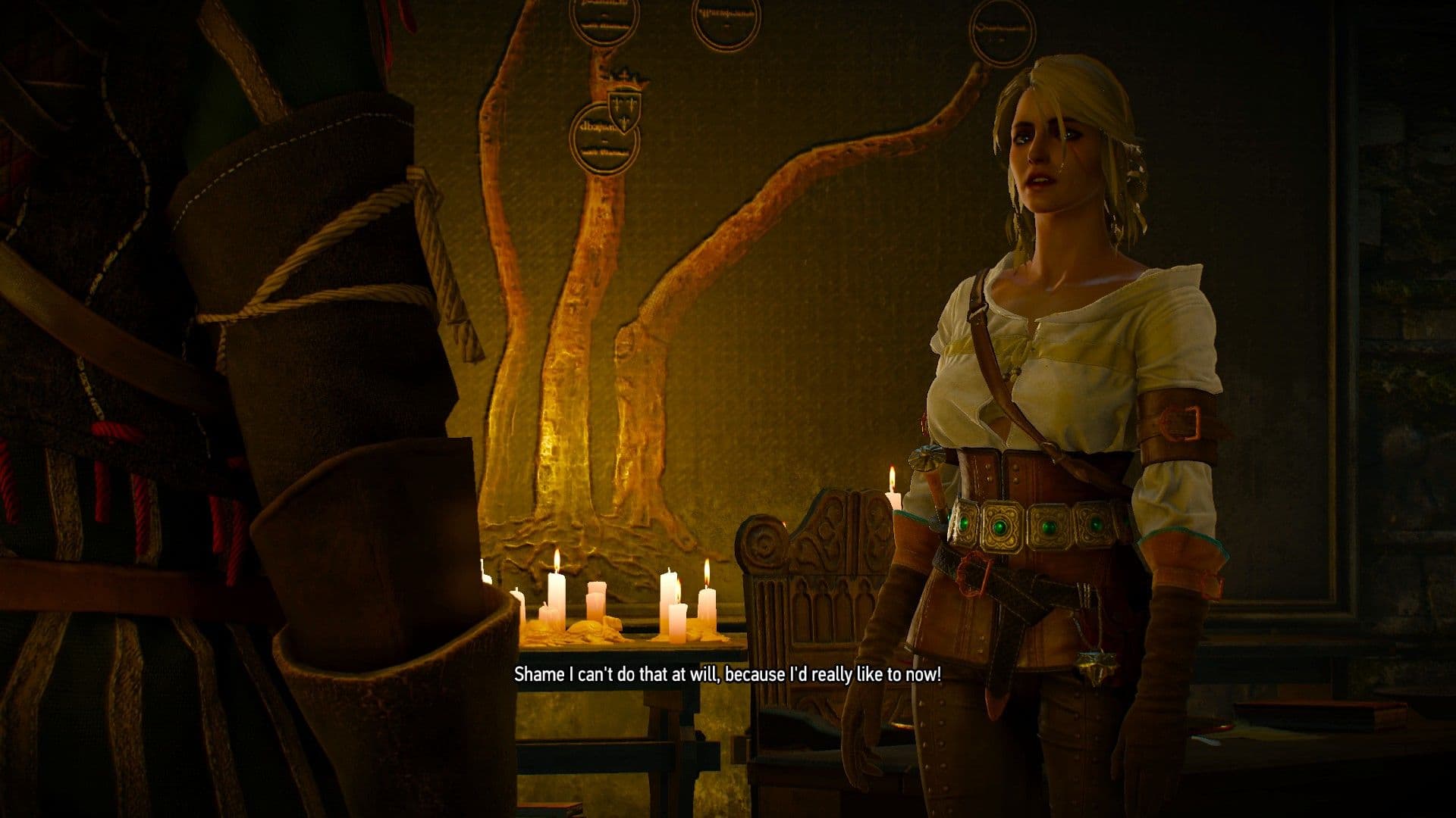 Una imagen de guía para The Witcher 3 que muestra cómo conseguir el mejor final para Ciri.