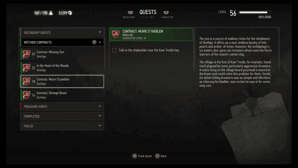 Geralt of Rivia engages in fluid combat against monsters in The Witcher 3 Wild Hunt.